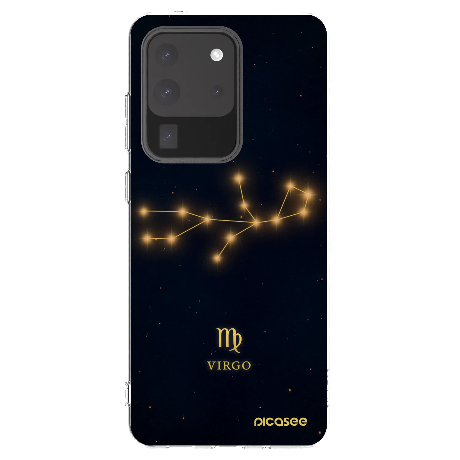 Picasee silikonski prozorni ovitek za Samsung Galaxy S20 Ultra 5G G988F - VIRGO