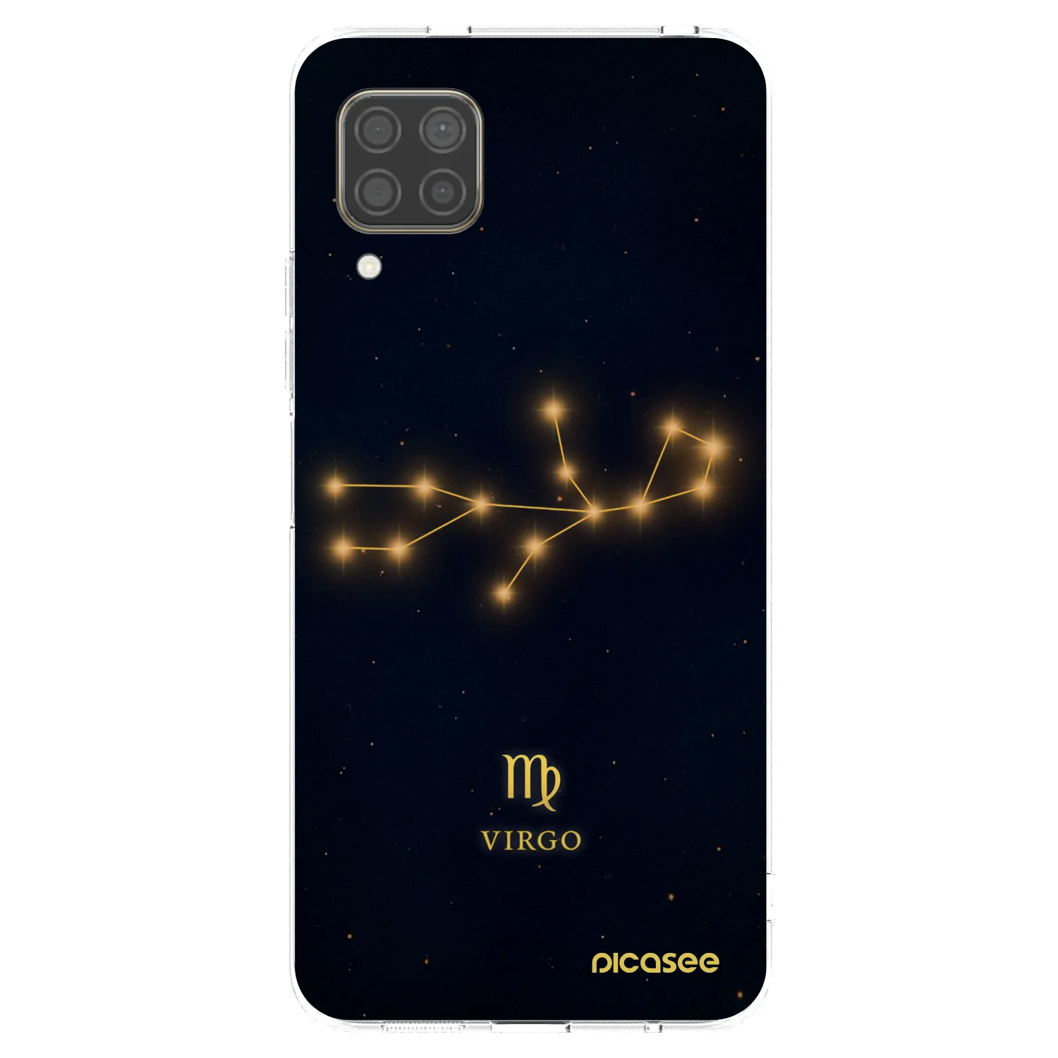 Picasee silikonski prozorni ovitek za Huawei P40 Lite - VIRGO