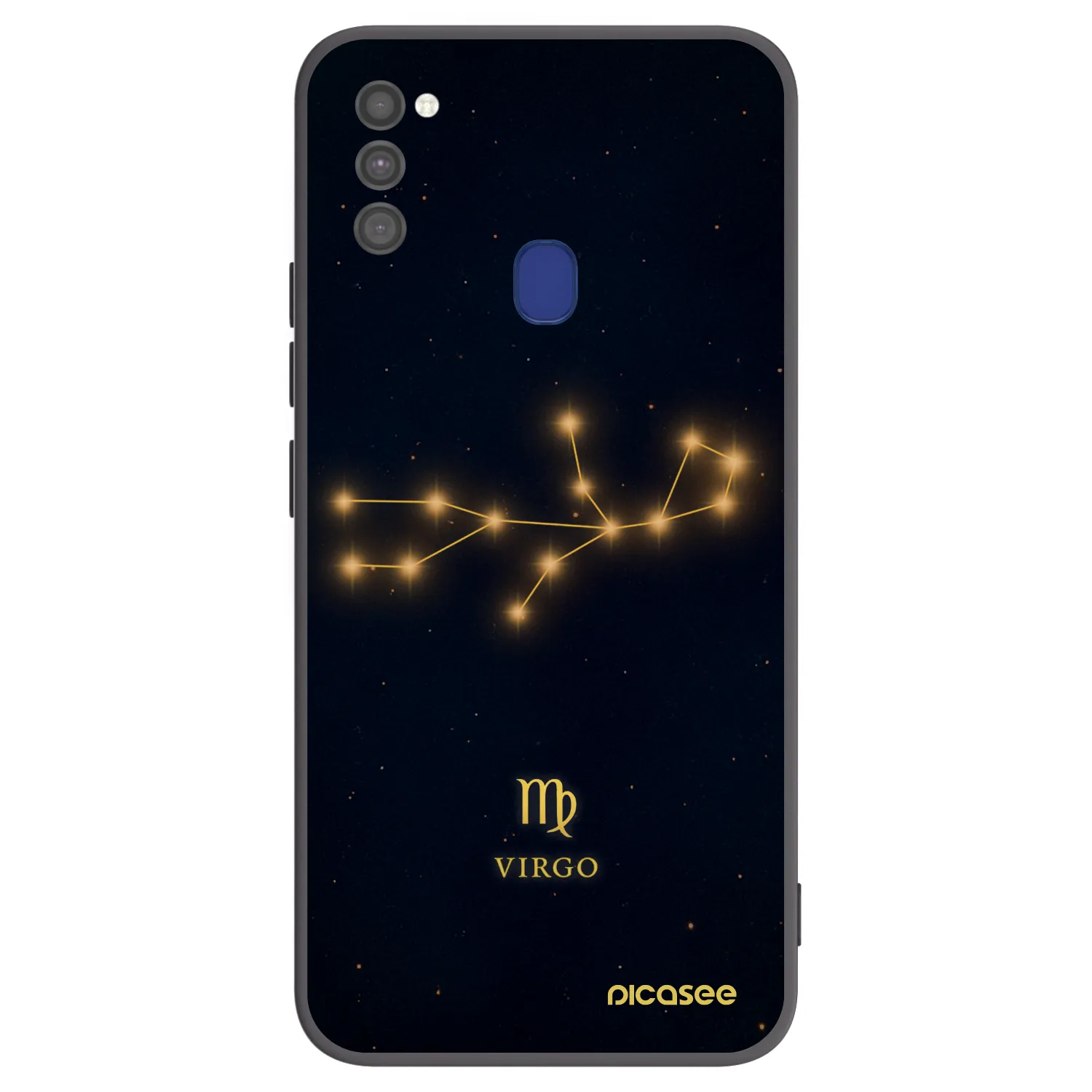 Picasee silikonski črni ovitek za Samsung Galaxy M21 M215F - VIRGO