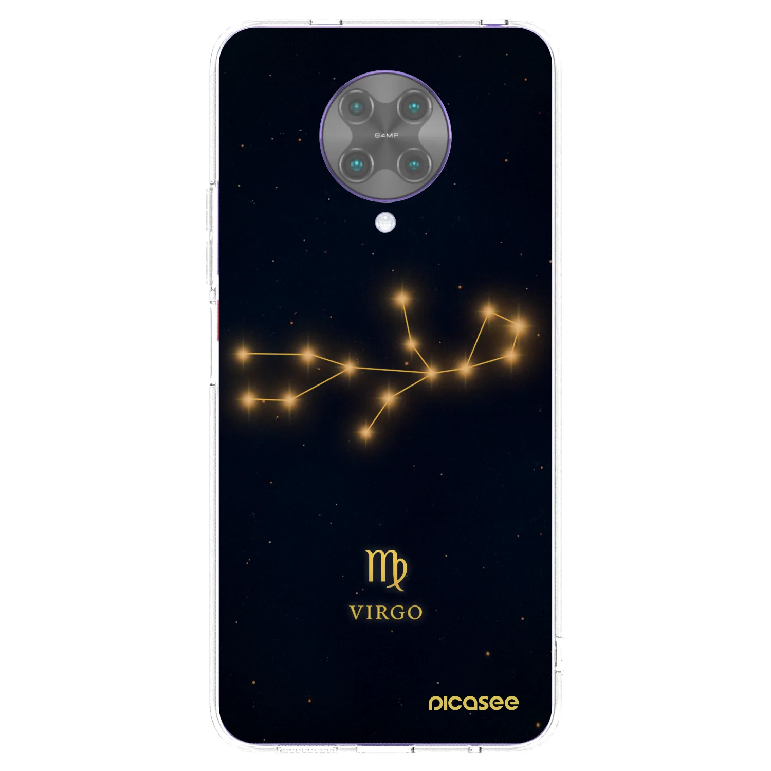Picasee silikonski prozorni ovitek za Xiaomi Poco F2 Pro - VIRGO