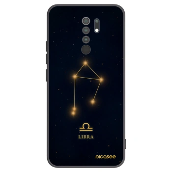 Picasee silikonski črni ovitek za Xiaomi Redmi 9 - LIBRA