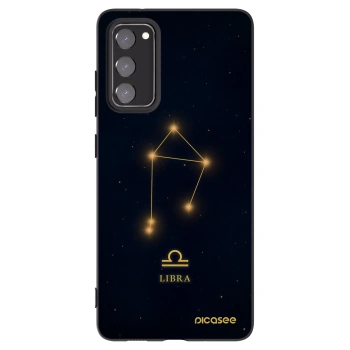 Picasee silikonski črni ovitek za Samsung Galaxy S20 FE - LIBRA