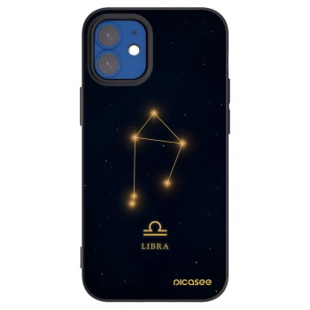 Picasee silikonski črni ovitek za Apple iPhone 12 mini - LIBRA