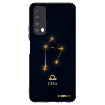 Picasee silikonski črni ovitek za Huawei P Smart 2021 - LIBRA