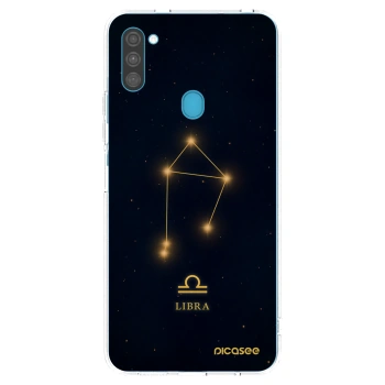 Picasee silikonski prozorni ovitek za Samsung Galaxy M11 - LIBRA