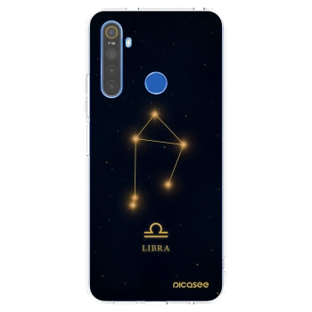 Picasee silikonski prozorni ovitek za Realme 5 - LIBRA