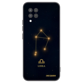 Picasee silikonski črni ovitek za Samsung Galaxy A42 A426B - LIBRA