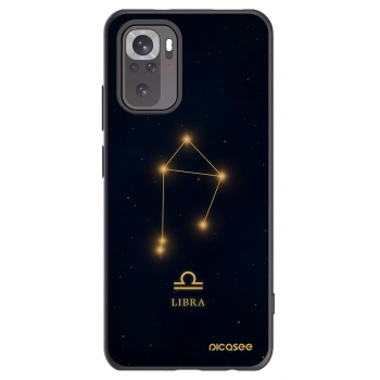 Picasee silikonski črni ovitek za Xiaomi Redmi Note 10S - LIBRA