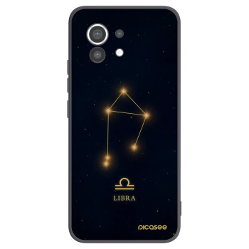 Picasee silikonski črni ovitek za Xiaomi Mi 11 - LIBRA