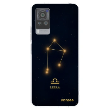 Picasee silikonski prozorni ovitek za Vivo X60 Pro 5G - LIBRA