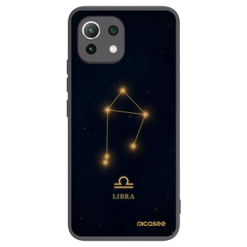 Picasee silikonski črni ovitek za Xiaomi 11 Lite 5G NE - LIBRA