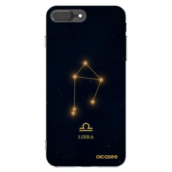 Picasee silikonski prozorni ovitek za Apple iPhone 7 Plus - LIBRA