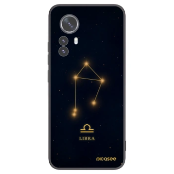 Picasee silikonski črni ovitek za Xiaomi 12 Pro - LIBRA