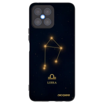 Picasee silikonski črni ovitek za Honor X8 4G - LIBRA