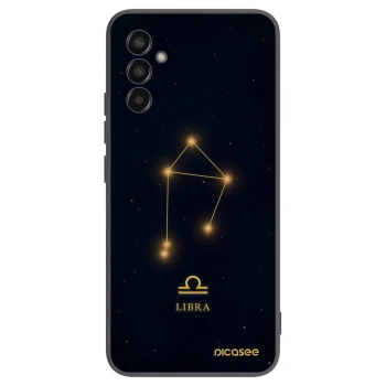 Picasee silikonski črni ovitek za Samsung Galaxy M13 M135F - LIBRA