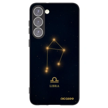 Picasee silikonski črni ovitek za Samsung Galaxy S23+ 5G - LIBRA