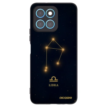 Picasee silikonski črni ovitek za Honor X8 5G - LIBRA