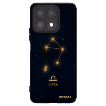 Picasee silikonski črni ovitek za Honor X8a - LIBRA