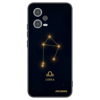 Picasee silikonski črni ovitek za Xiaomi Redmi Note 12 5G - LIBRA