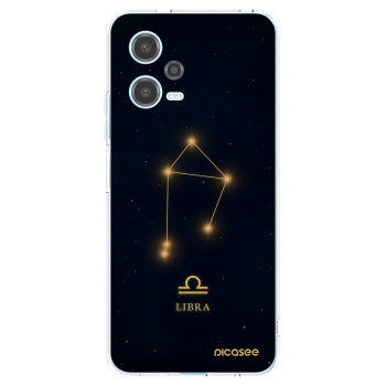 Picasee silikonski prozorni ovitek za Xiaomi Redmi Note 12 5G - LIBRA
