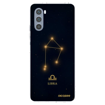Picasee silikonski prozorni ovitek za Motorola Moto G62 - LIBRA