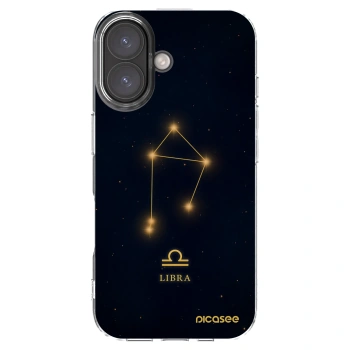 Picasee silikonski prozorni ovitek za Apple iPhone 16 - LIBRA