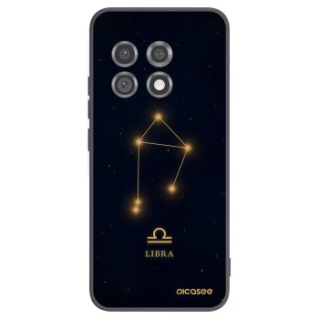 Picasee silikonski črni ovitek za OnePlus 11 5G - LIBRA