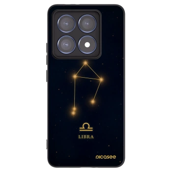Picasee silikonski črni ovitek za Xiaomi 14T Pro - LIBRA