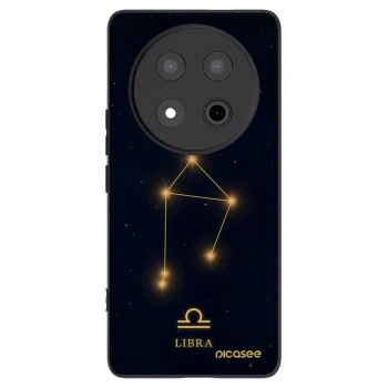 Picasee silikonski črni ovitek za Honor Magic7 Lite 5G - LIBRA
