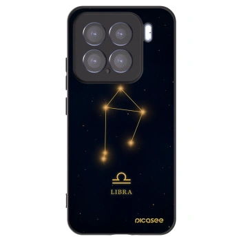 Picasee silikonski črni ovitek za Xiaomi 15 - LIBRA
