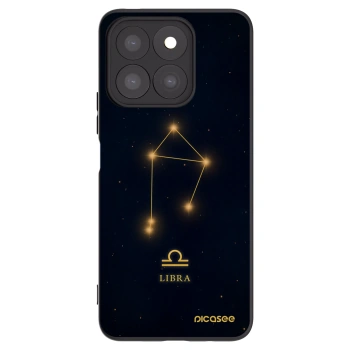 Picasee silikonski črni ovitek za Honor X8c - LIBRA