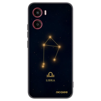 Picasee silikonski črni ovitek za Motorola Moto G05 - LIBRA