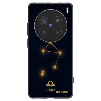 Picasee silikonski črni ovitek za Vivo X200 Pro - LIBRA