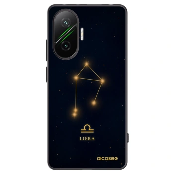 Picasee silikonski črni ovitek za Xiaomi Poco F7 5G - LIBRA