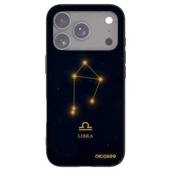 Picasee silikonski črni ovitek za Apple iPhone 17 Pro - LIBRA