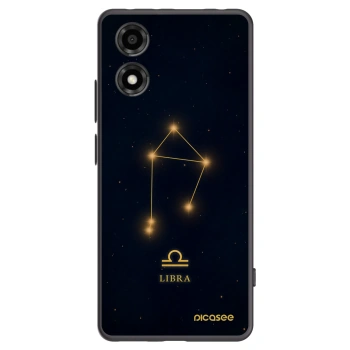 Picasee silikonski črni ovitek za Motorola Moto E14 - LIBRA