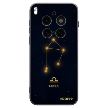 Picasee silikonski črni ovitek za Vivo X300 Pro - LIBRA