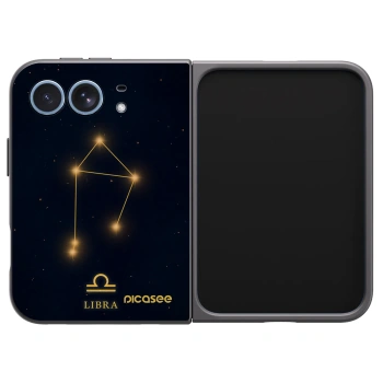 Picasee silikonski črni ovitek za Apple iPhone Duo - LIBRA