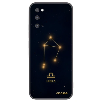 Picasee silikonski črni ovitek za Samsung Galaxy S20 G980F - LIBRA