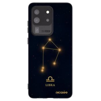 Picasee silikonski črni ovitek za Samsung Galaxy S20 Ultra 5G G988F - LIBRA