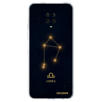 Picasee silikonski prozorni ovitek za Xiaomi Redmi Note 9 Pro - LIBRA