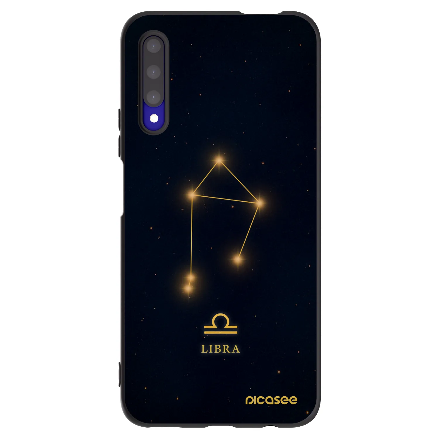 Picasee silikonski črni ovitek za Honor 9X Pro - LIBRA