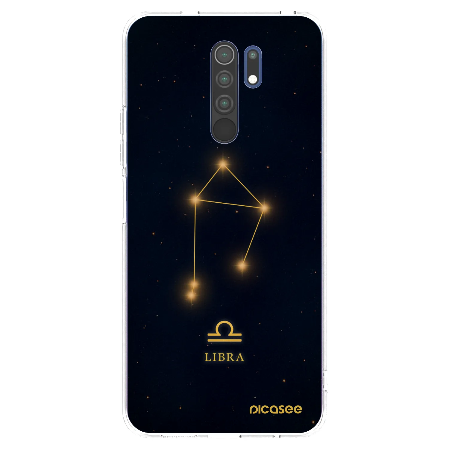 Picasee silikonski prozorni ovitek za Xiaomi Redmi 9 - LIBRA