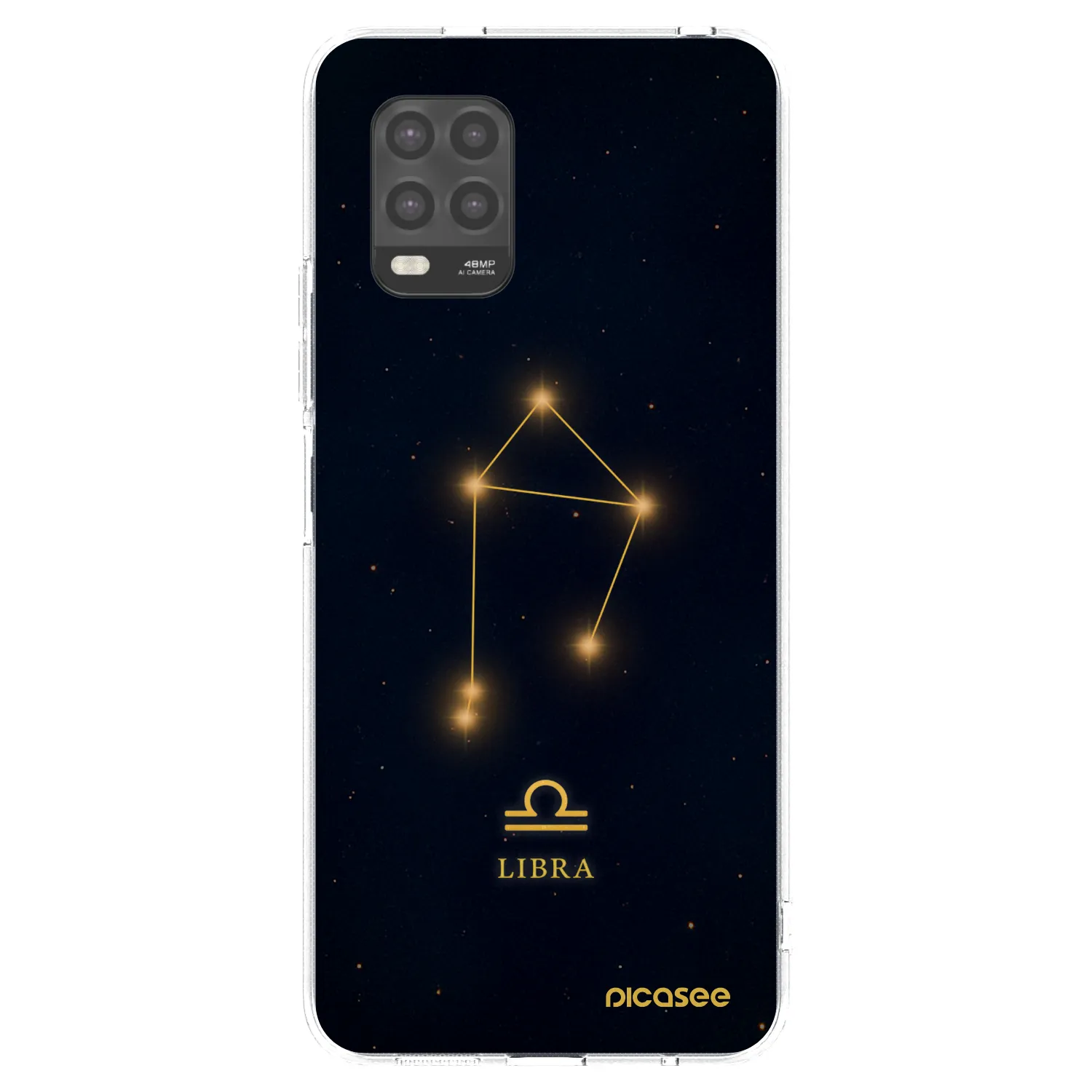 Picasee silikonski prozorni ovitek za Xiaomi Mi 10 Lite - LIBRA