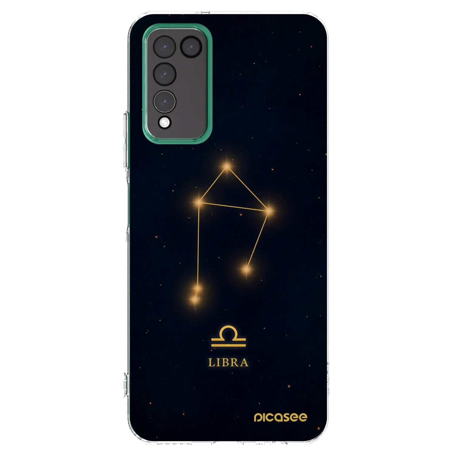 Picasee silikonski prozorni ovitek za Honor 10X Lite - LIBRA