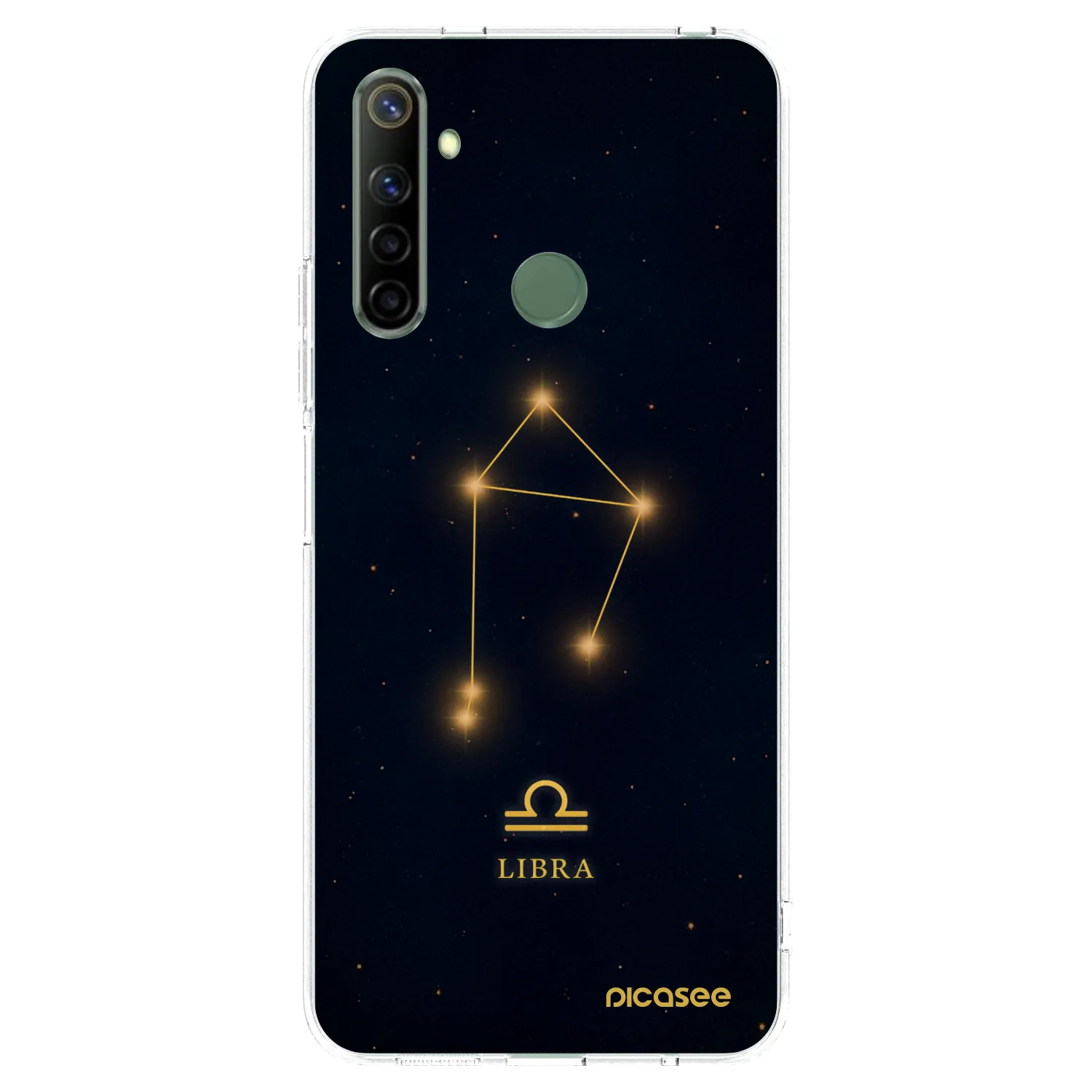 Picasee silikonski prozorni ovitek za Realme 6i - LIBRA