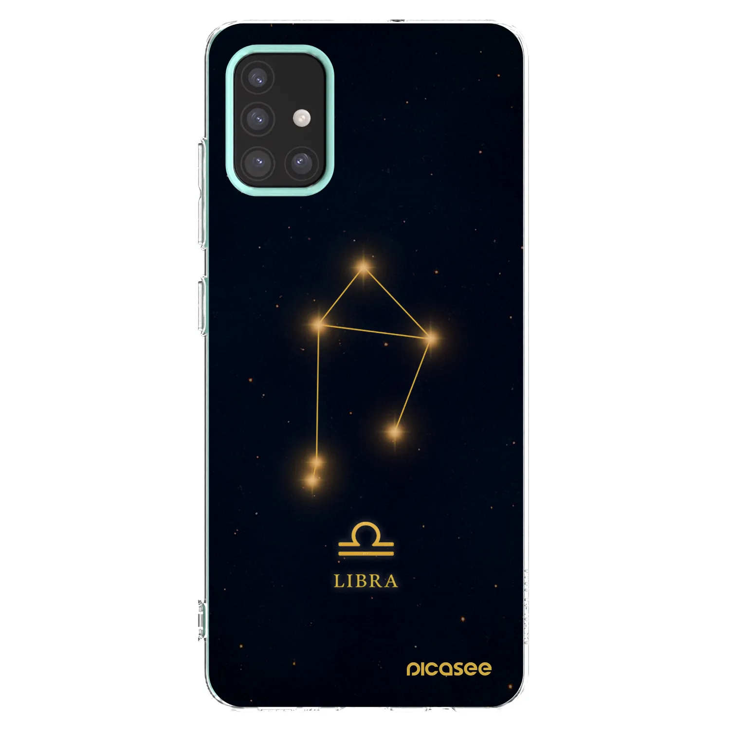 Picasee silikonski prozorni ovitek za Samsung Galaxy M31s - LIBRA