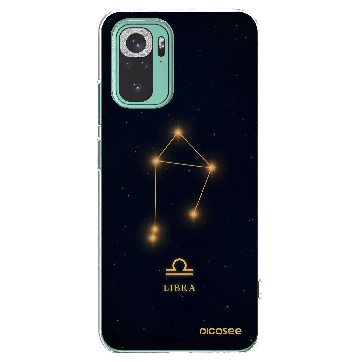 Picasee silikonski prozorni ovitek za Xiaomi Redmi Note 10 Pro - LIBRA