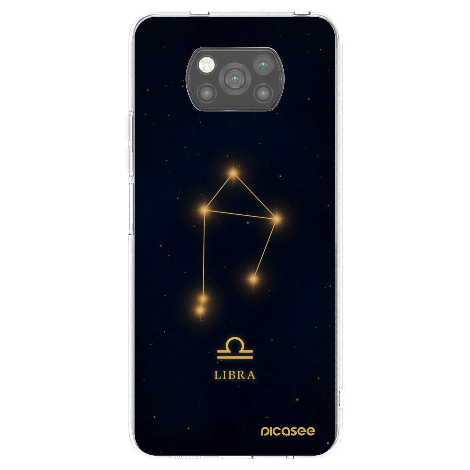 Picasee silikonski črni ovitek za Xiaomi Poco X3 Pro - LIBRA