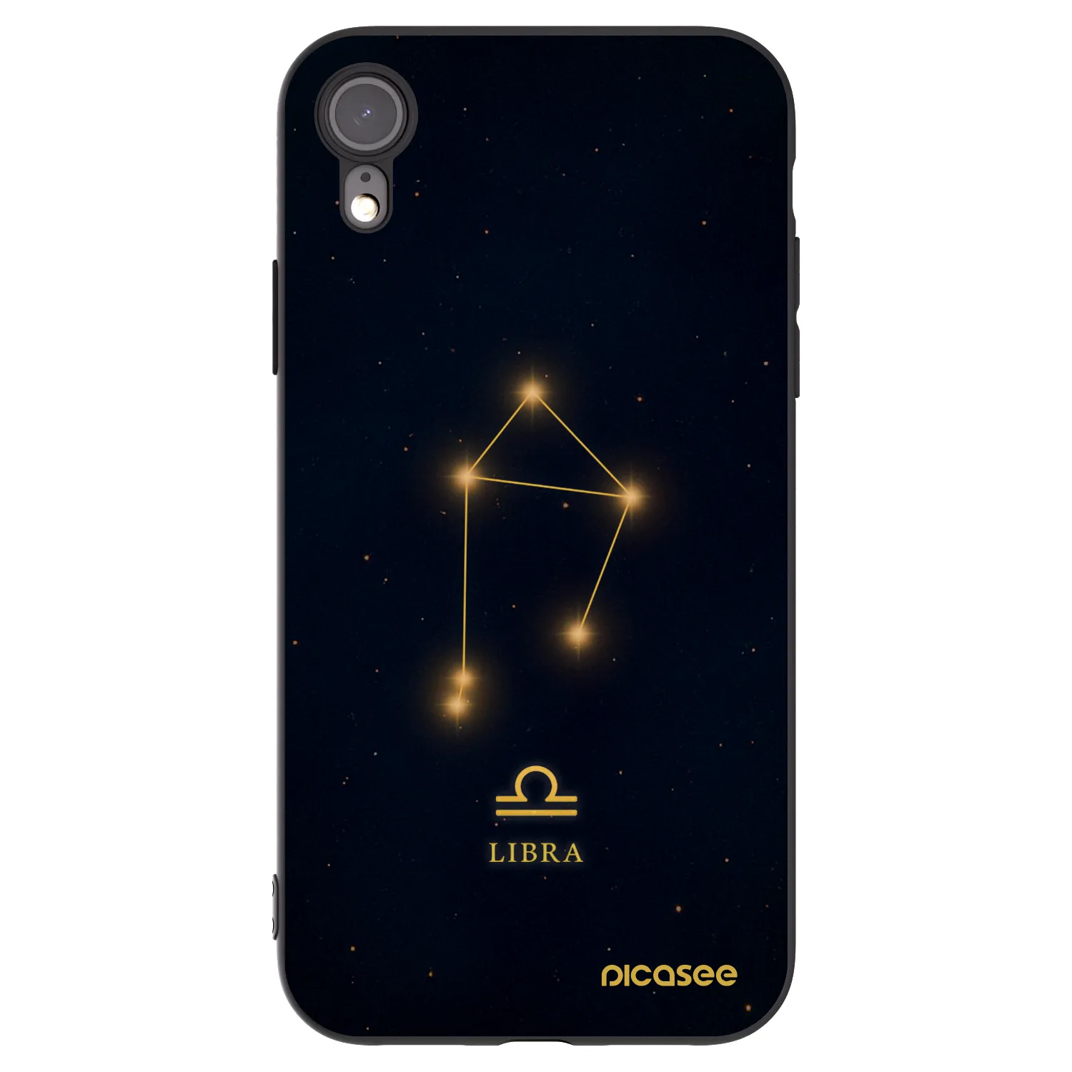 Picasee silikonski črni ovitek za Apple iPhone 6 Plus/6S Plus - LIBRA